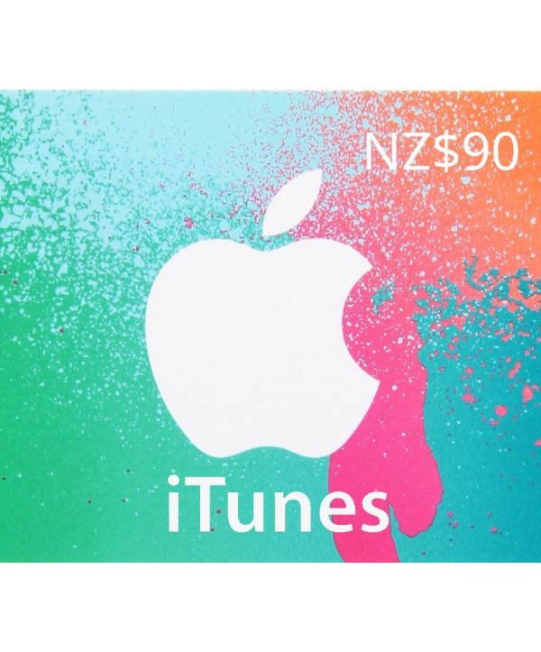 iTunes NZD 90 Card NZ Key 